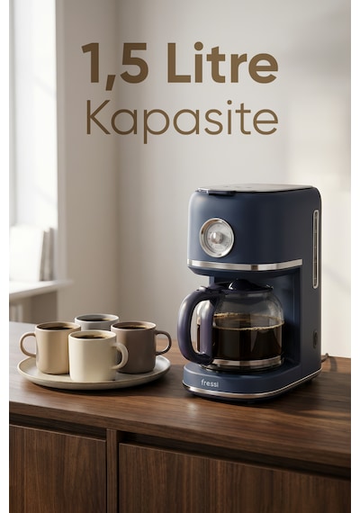 Fressi FR-FC1015 1,5 L Kadranlı Filtre Kahve Makinesi