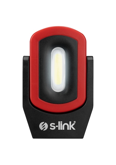 S-Link Sl-F669 2Wcob Led Pilli Dönebilen Kelepçe Stantlı Manyatik Çok Renkli