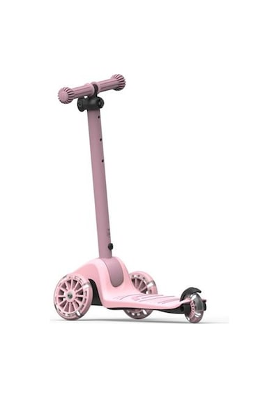 Scoot And Ride Highwaykick 3s Çocuk Scooterı, Rose - Led Tekerlekli, Katlanabilir Ve Ayarlanabilir