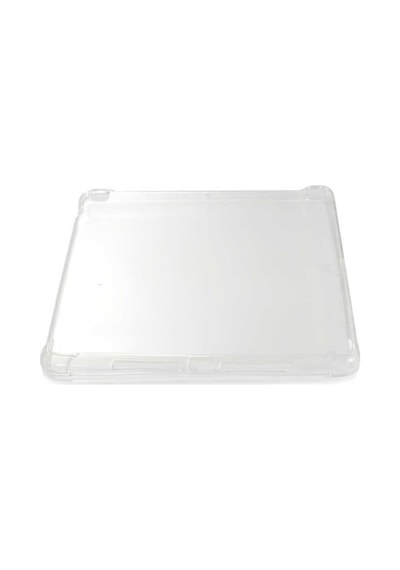 iPad Uyumlu  10.2 8.nesil Kılıf Mnc Tablet Nitro Anti Shock Silikon Kapak - Renksiz Arka Kapak