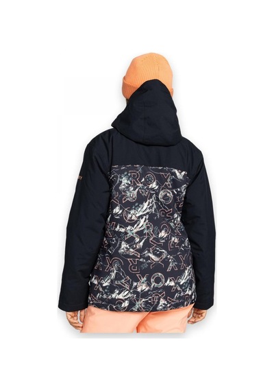 Roxy Erjtj03484 Galaxy Jk Snowboard Ceketi Siyah Kadın Mont Siyah