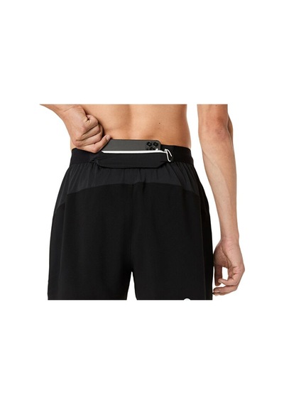 Asics Fujıtraıl All Over Prınt 5ın Short Erkek Koşu Şortu 2011d526-001 Siyah