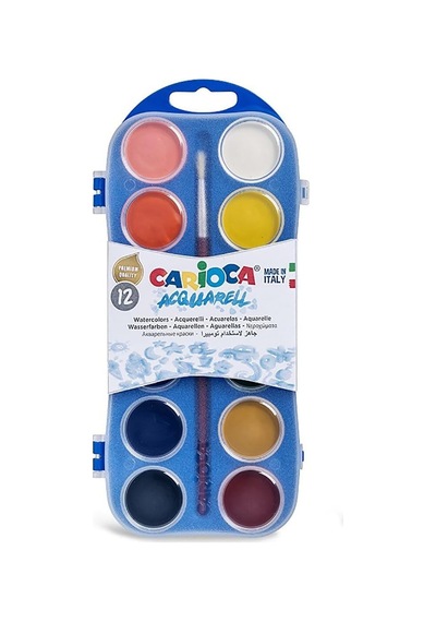 Sulu Boya 30 Mm 12'li Çok Renkli