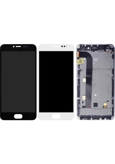 General Mobile Gm6 İle Uyumlu Lcd Ekran Dokunmatik Çıtalı