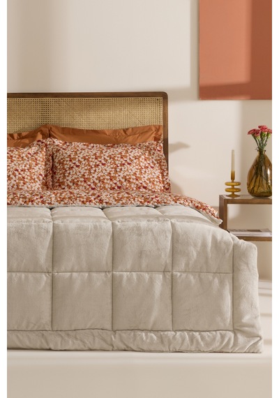 Karaca Home Persephone %100 Pamuk Welsoft Çift Kişilik Comfort Set Bej