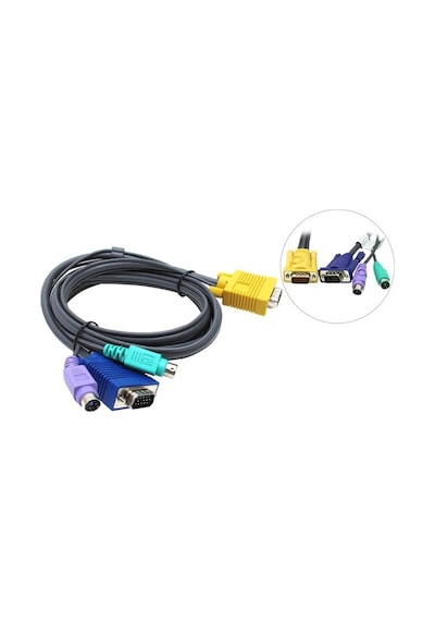 Aten 2L-5202P Ps-2 Kvm Cable 1.8M