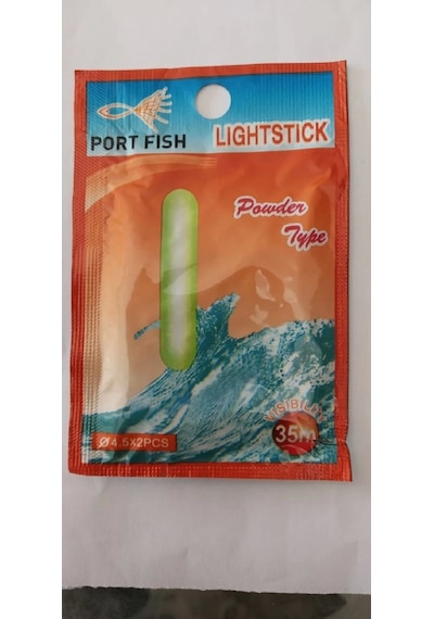 Olta Ucu Çubuk Fosfor Portfish Çiftli Hediyeli 5 Paket