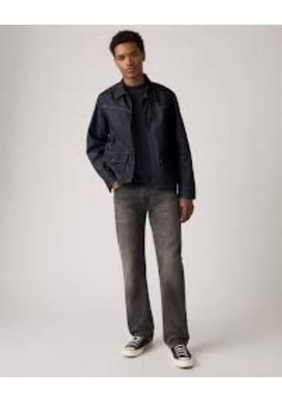 Levi's 555 Relaxed Straıght Welcome T-11454 Light Indigo - Worn In