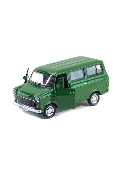 Metal Ford Çiçek Abbas Çek Bırak Oyuncak Minibüs Yeşil 13 Cm