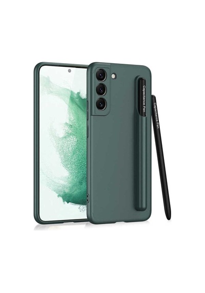 Galaxy S22 Kılıf Kalemli Mat Tasarımlı A++ Kalite Kapak
