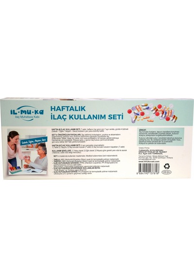 İlmuka Haftalık Kullanım Seti