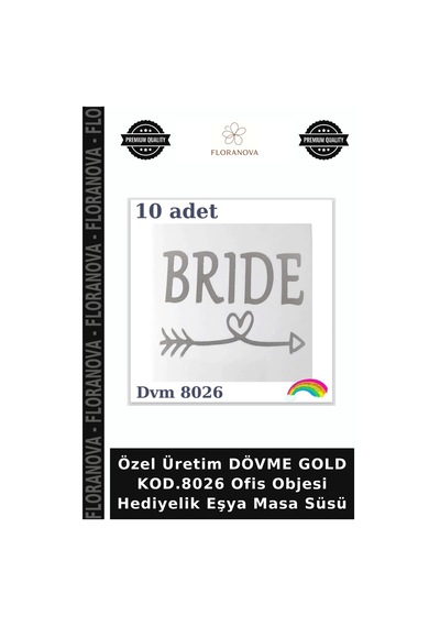 Özel Üretim Dövme Gold Kod.8026 Ofis Objesi Hediyelik Eşya Masa Süsü