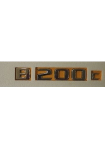 Mercedes Uyumlu Yazı B 200 C Krom