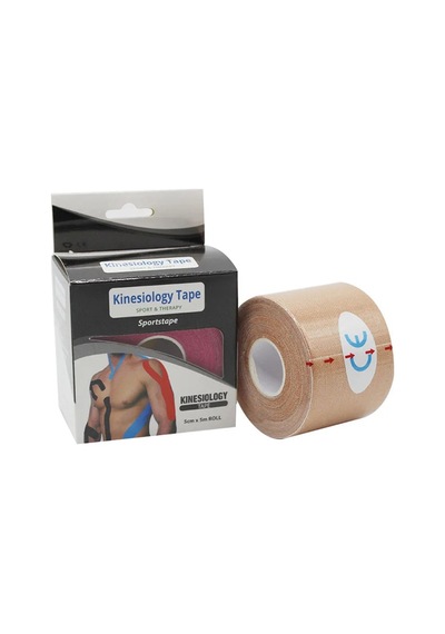 Kinesio Band Sporcu Bandı 5 CM x 5 M Ten