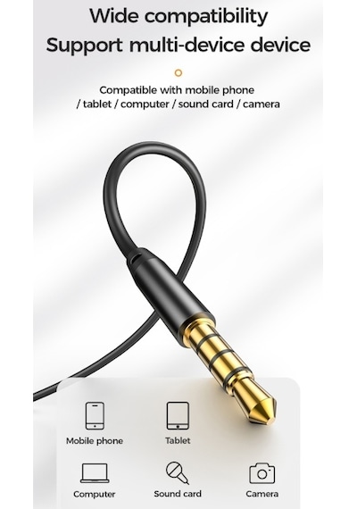 Joyroom Jr-lm1 Taşınabilir Mini Doğru Ses Alıcı Yaka Yaka Mikrofonu