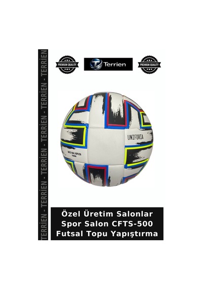 Özel Üretim Salonlar Spor Salon Cfts-500 Futsal Topu Yapıştırma Çok Renkli