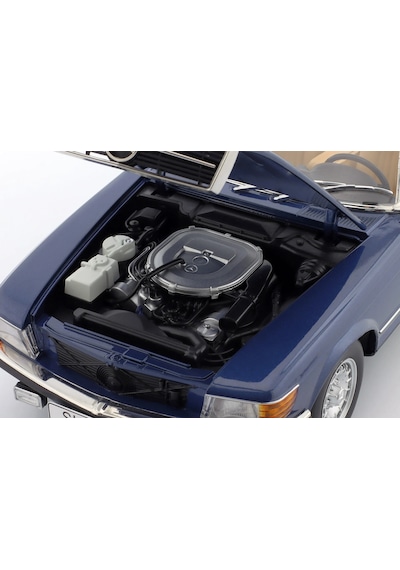 Kk Scale 120183 1/12 Mercedes-benz 450 Slr107 1985 Blue Metallic
