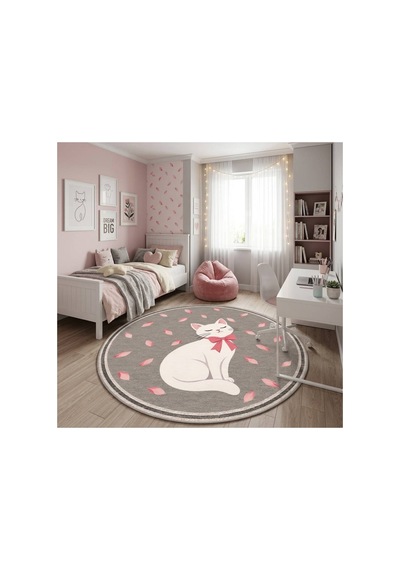 Pati Dostu Kedi Desenli Dijital Baskı Pamuk Dokuma Kaymaz Taban Salon Halısı Ve Çocuk-genç Odası Yuvarlak Pembe 923552568 Yuvarlak Pembe Pati Dostu Kedi Desenli Dijital Baskı Pamuk Dokuma Kaymaz Taban Salon Halısı Ve Çocuk-genç Odası Yuvarlak Pembe 923552568 Yuvarlak Pembe