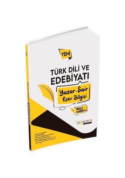 2026 Ayt Yeni Baskı Türk Dili Ve Edebiyatı Yazar-şair Eser Bilgisi Pratik Ders Notları
