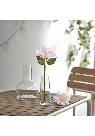 Ikea Smycka Yapay Çiçek, Pembe, 30 Cm, İç/dış Mekan Yıldız Çiçeği