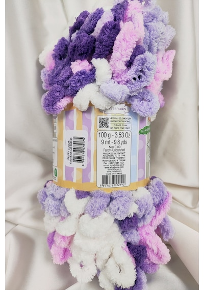 Puffy Color Ebruli El Örgü İpi 100gr. 9mt. 5'li Paket - Renk: 6305