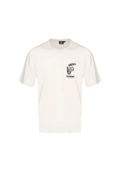 Hummel Tropico Ekru Erkek T-shirt 912359-9157 Ekru
