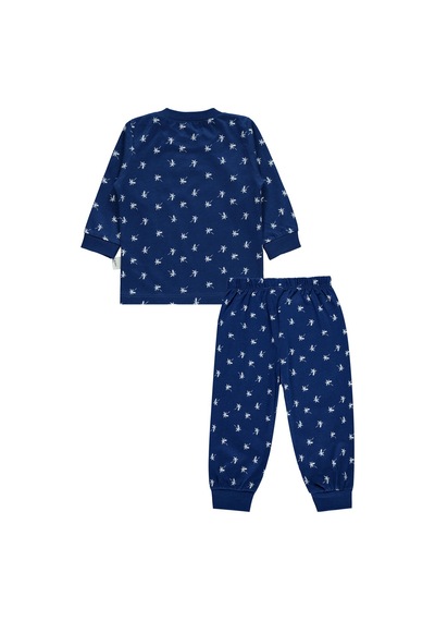 Civil Baby Erkek Bebek Pijama Takımı 6-18 Ay Lacivert