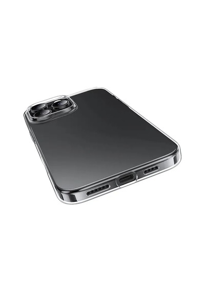 Şeffaf Soft Silikon Kılıf Zebana -Apple Uyumlu iPhone-16-pro-max Şeffaf