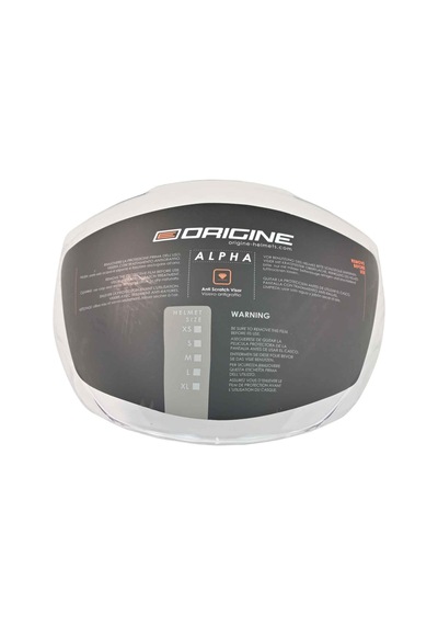 Origine Alpha Kask Camı - Vizör - Şeffaf