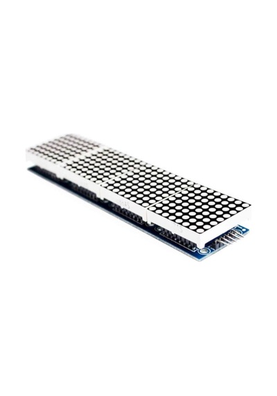Max7219 4 Adet 8x8 64 Nokta Led Matrix Modül Dot Matrix 5v Ortak Katot Led Ekran Saat