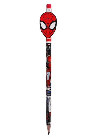 X Dekomus Lisanslı Spiderman Hero Force Collection Cup 5 Parça Kırtasiye Seti Sticker, Tüylü Kalem "dekomus Cep Defteri Hediyeli" 124-Pembe
