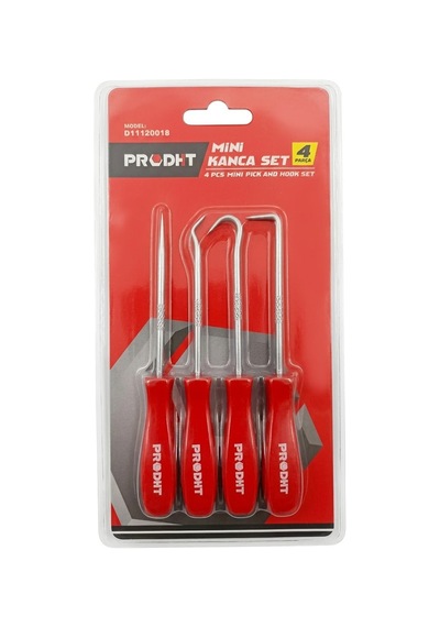 Pro Dht 4 Parça Mini Kanca Seti Çengel Seti 140mm D11120018