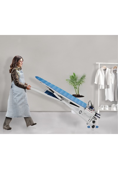 Harmony SM/PSA 2150 APD Katlanabilir Kazanli Ve Fanli Ütü Masasi - 5 L  Dar Tip, Potent Fanli, Amortisörlü, Profesyonel Ütülü-Ayrilabilen Kazanli Model