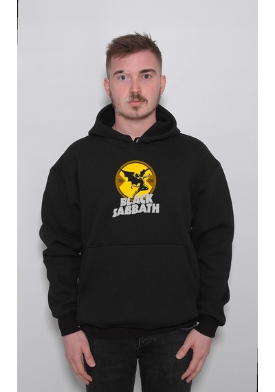 Black Sabbath Rock And Roll Music Sweatshirt Unisex Kapüşonlu Hoodie 001