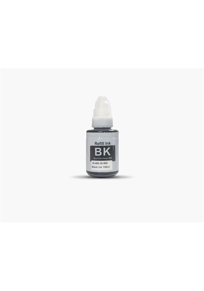 Prıntpen Canon Gı-490bk,gı-590bk Black Mürekkep 135ml./sise-79685