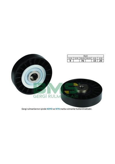 ALTERNATOR GERGI RULMANI CLIO II KANGOO 1.4 BMS 278