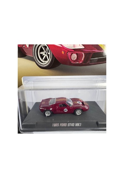 Collection 1965 Ford Gt40 Mk1 1:64 Model Araba