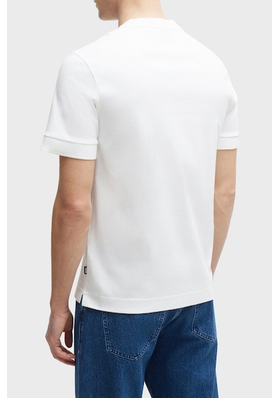 Boss Erkek T Shirt 50520298 100 Beyaz Beyaz