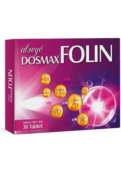Dosmax Folin Tablet 30lu