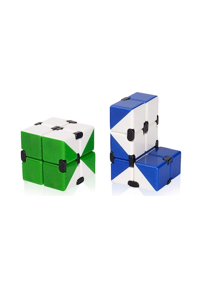 Renkli İnfinity Cube Sonsuzluk Küpü Sihirli Küp Fidget Stres Küpü Stres Giderici Oyuncak 1 Adet