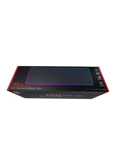 Voll Arena Kalın Rgb Siyah 800 X 300 Mm Gaming Oyuncu Gamer Mousepad - Parlak 13 Mod