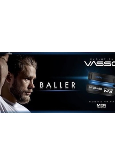 Vasso Baller Yağlanma Yapmayan Parlak Görünüm Veren Neme Karşı Dayanıklı Wax 150 ML