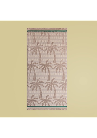 Soft Elio Plaj Havlusu - Bej - 70x140 Cm Renkli