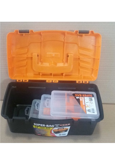 4 Parça Organizer Saklama Kutusu Plastik Bölmeli Alet Çantası