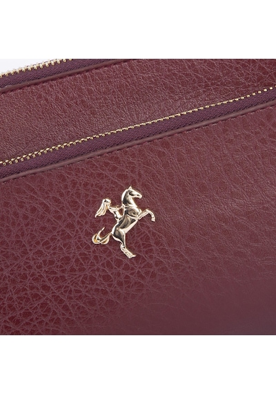 Nas Bag Kadın Çapraz Ve Clutch Çanta Bilek Ve Çapraz Askılı 24x15 Cm Bordo Victoria