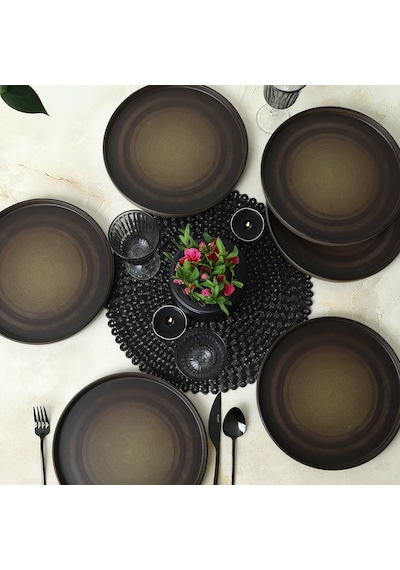 Keramika Vintage Stackable Servis Tabağı 27 Cm 6 Adet 21781