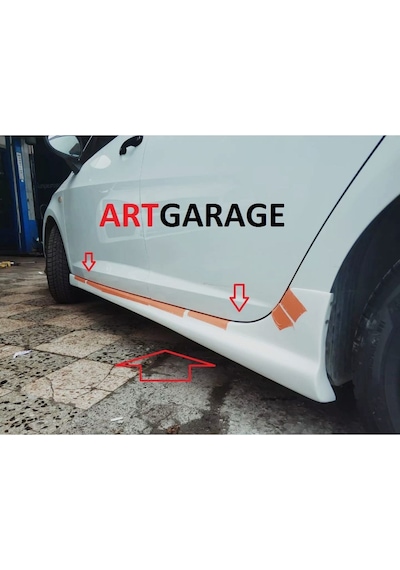 Seat İbiza 2010-2016 Rs Marşpiyel Tk.-fiberglass-boyasız