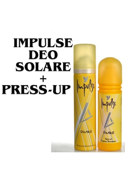 Impulse Solare Kadın Deodorant 100 Ml+press Up 90ml