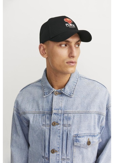 Jack & Jones Jacblume Baseball Cap Erkek Şapka 12263314 Siyah