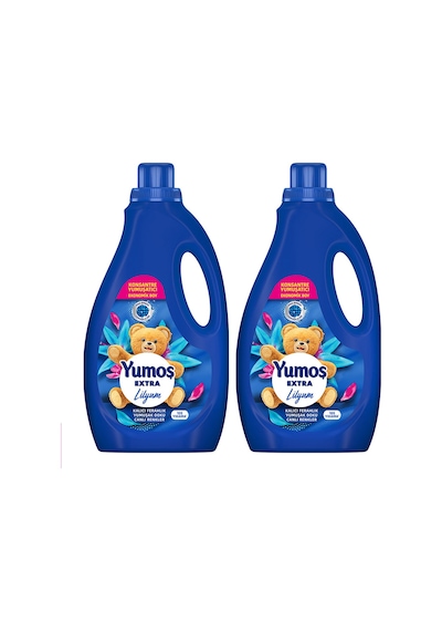 Yumoş Extra Konsantre Çamaşır Yumuşatıcısı Lilyum 105 Yıkama 2520ml X2 Diğer